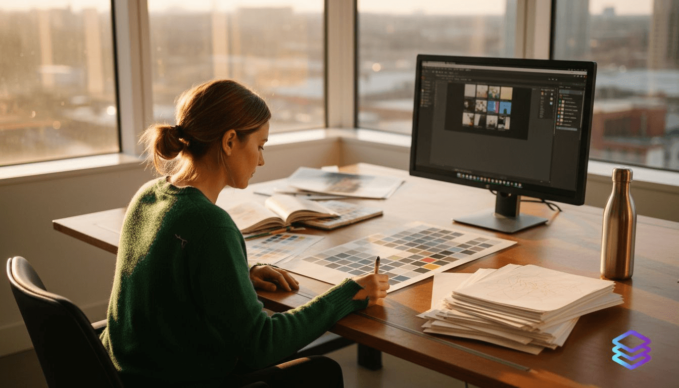 Top AI print design examples for accurate color in 2026