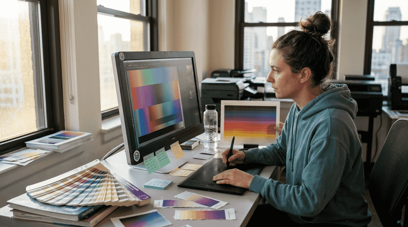 Master the role of gradients in print design 2026