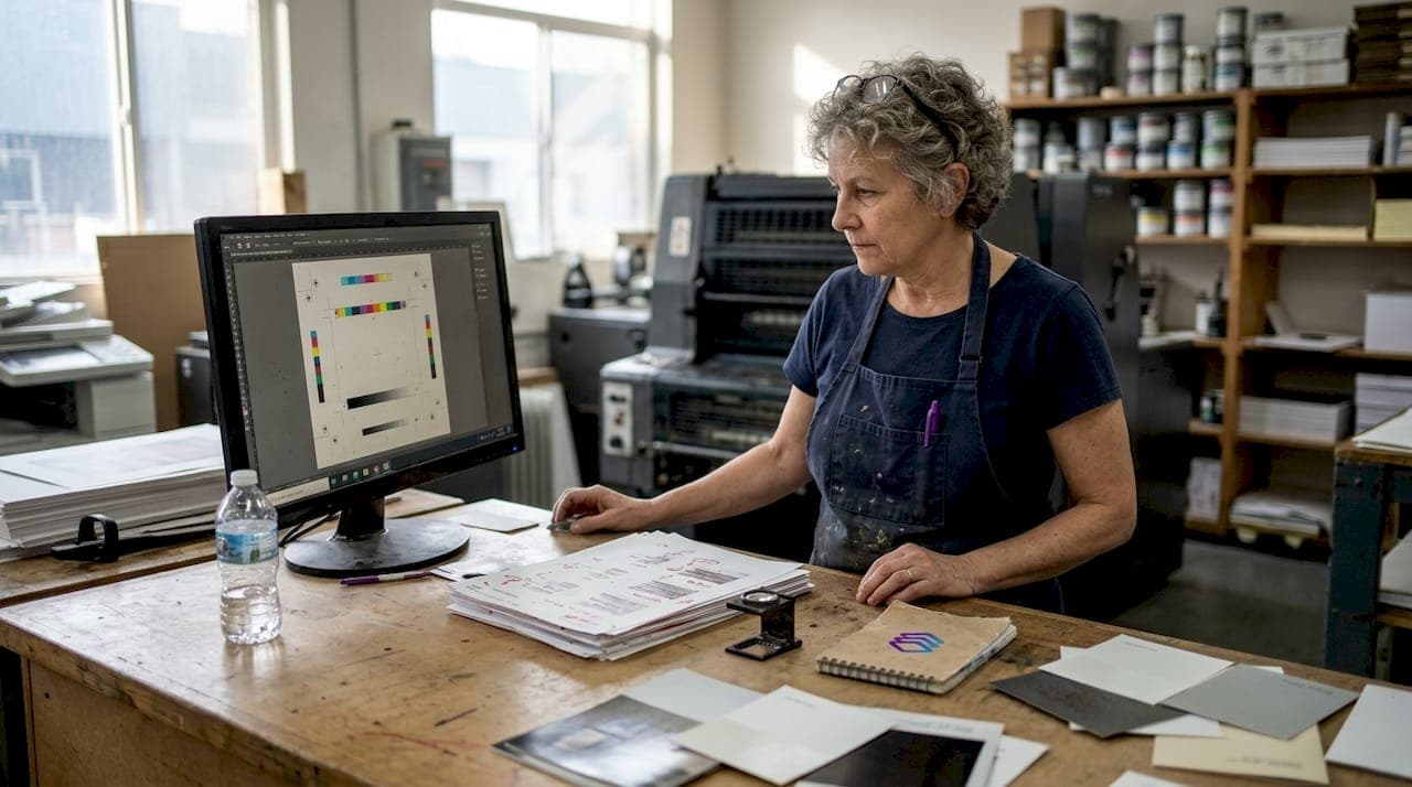 Master print file proofing: accuracy & speed for print shops