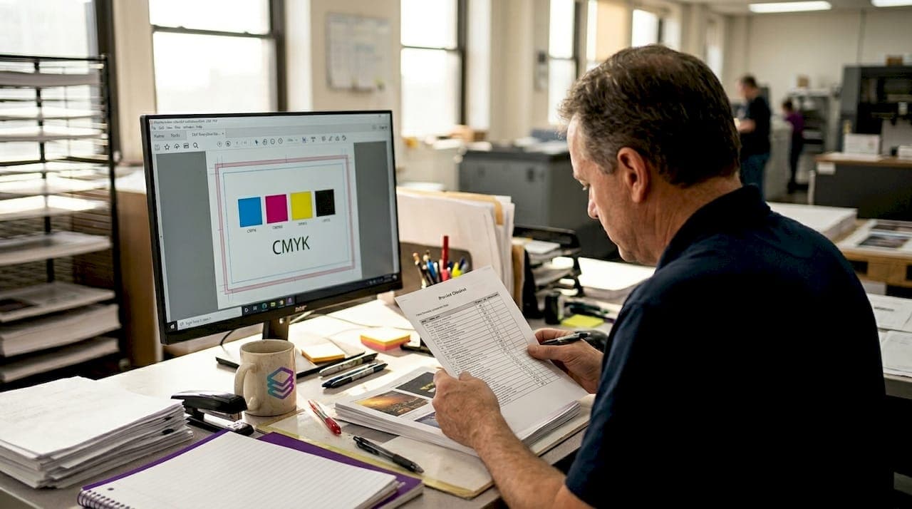 Print production checklist: prevent costly errors fast